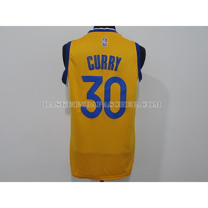 Maillot Golden State Warriors Stephen Curry NO 30 Statement 2021 Or